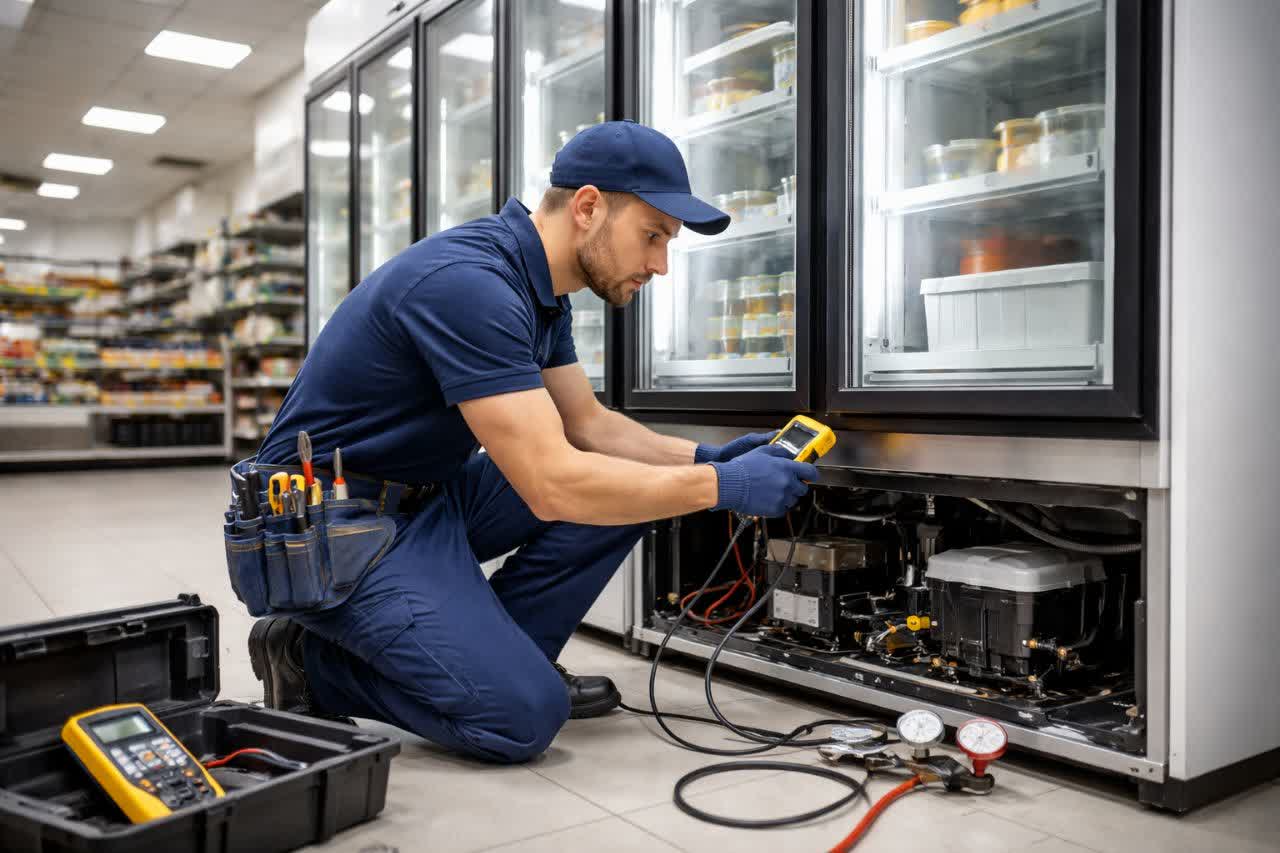 نکات مهم تعمیر یخچال صنعتی و ایستاده در تهران